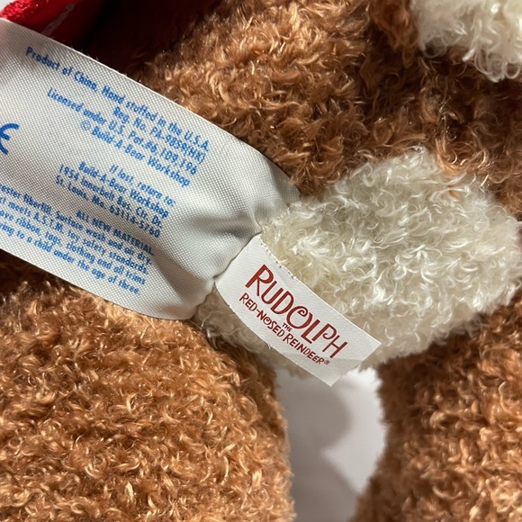 BAB Build A Bear Workshop Rudolf the Red-Nosed Reindeer great condition - Picture 3 of 11